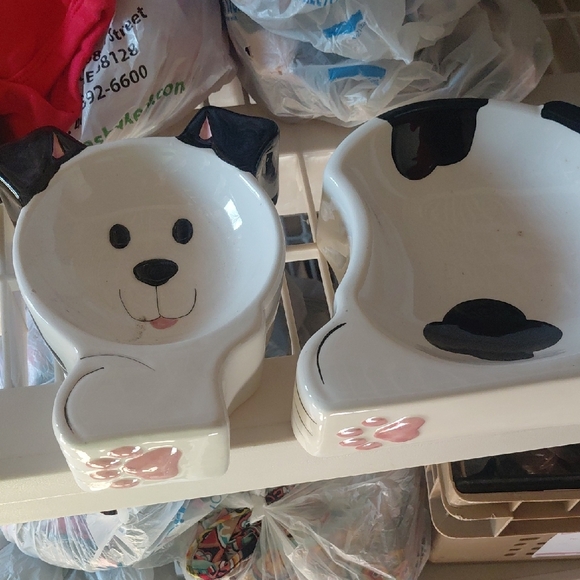 Cute Dog Ceramic Bowls - Picture 2 of 4